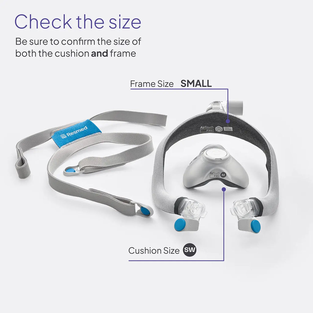 Resmed AirTouch F30i Comfort Frame & Elbow