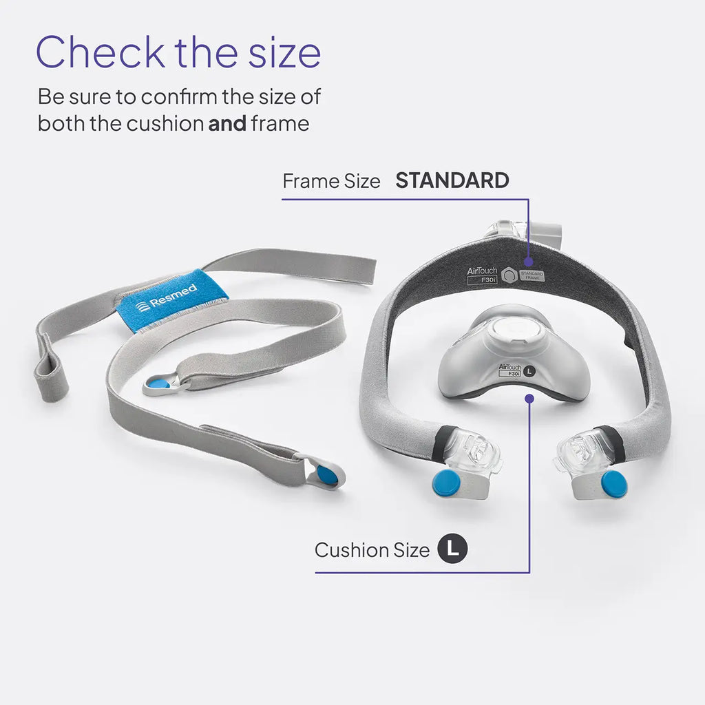 Resmed AirTouch F30i Comfort Frame & Elbow