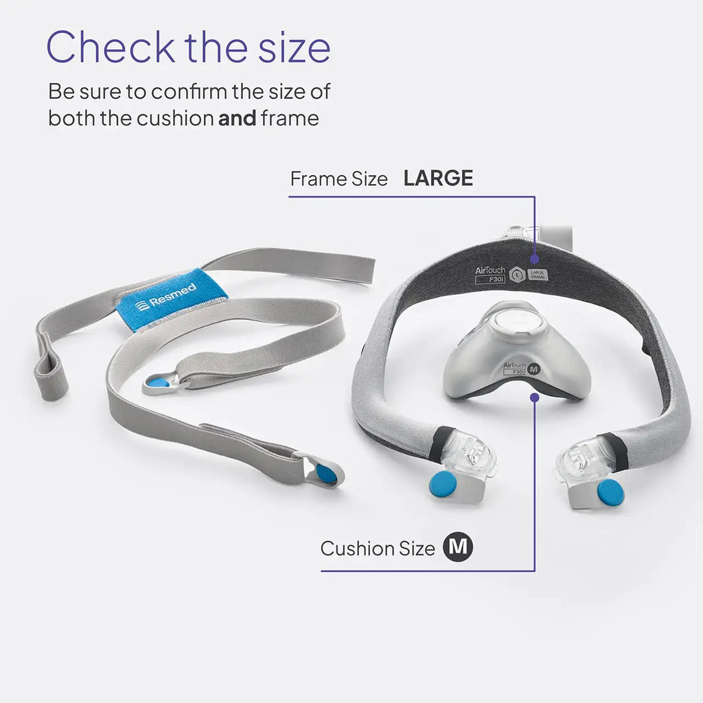 Resmed AirTouch F30i Comfort Frame & Elbow