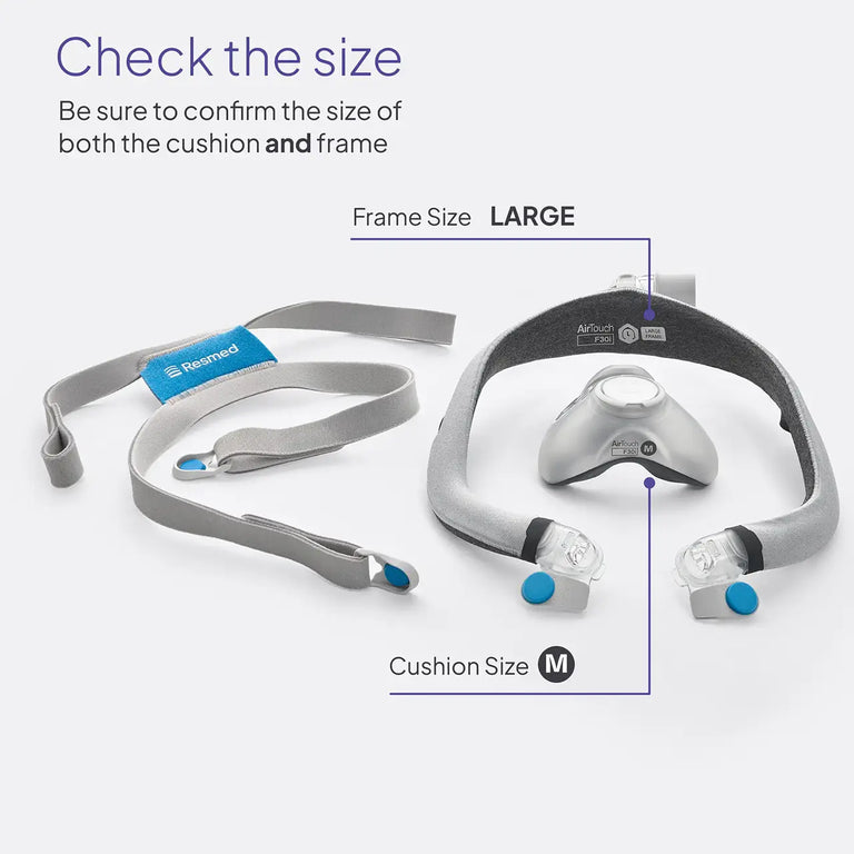 Resmed AirTouch F30i Comfort Frame & Elbow