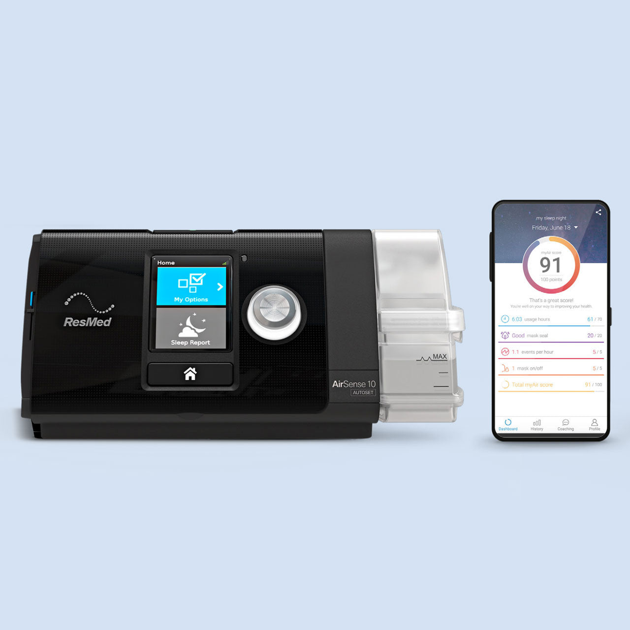 Resmed Resmed AirSense 10 AutoSet Machine | Resmed NZ