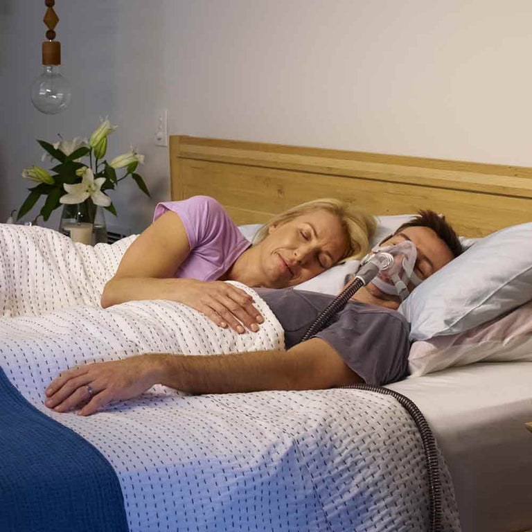 ResMed AirTouch Full Face CPAP mask with innovative foam cushion